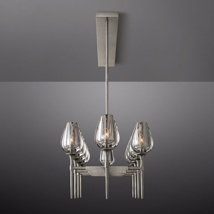 Tulip Series Glass Chandelier