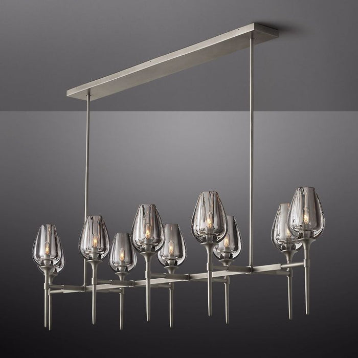 Tulip Series Glass Chandelier