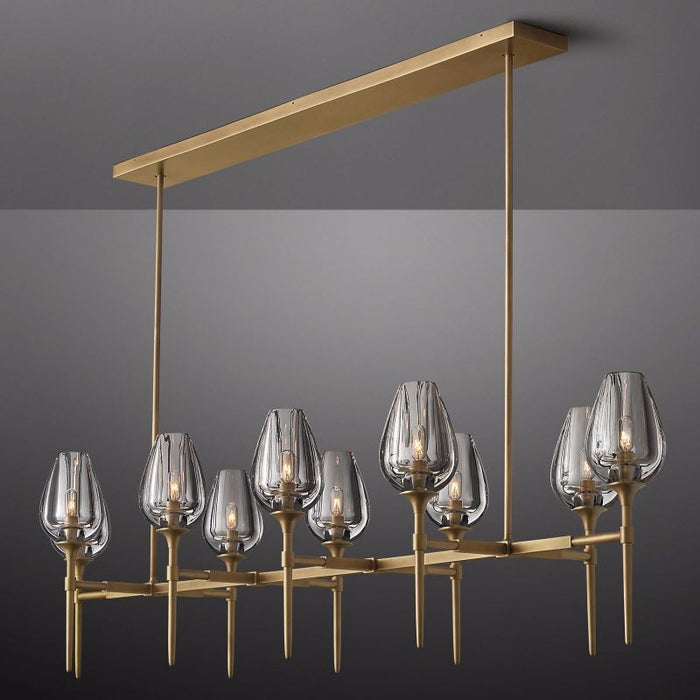 Tulip Series Glass Chandelier