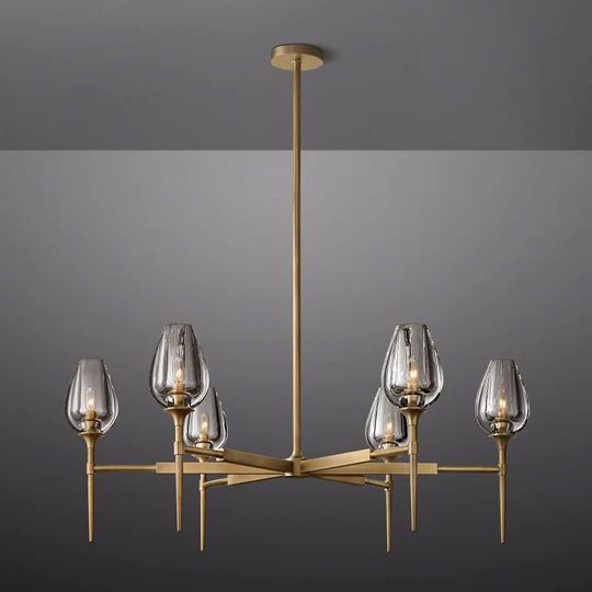 Tulip Series Glass Chandelier