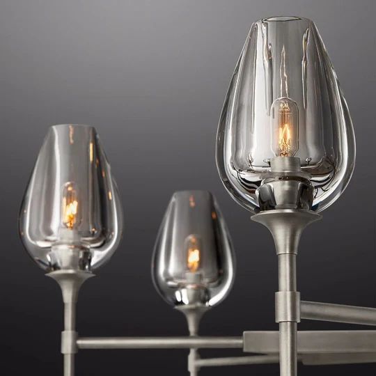 Tulip Series Glass Chandelier