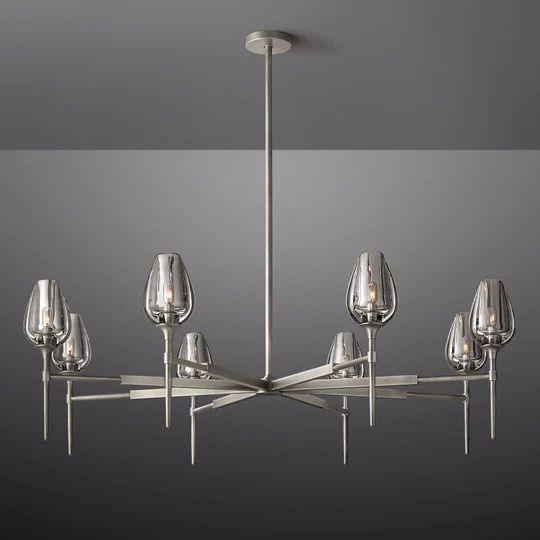 Tulip Series Glass Chandelier