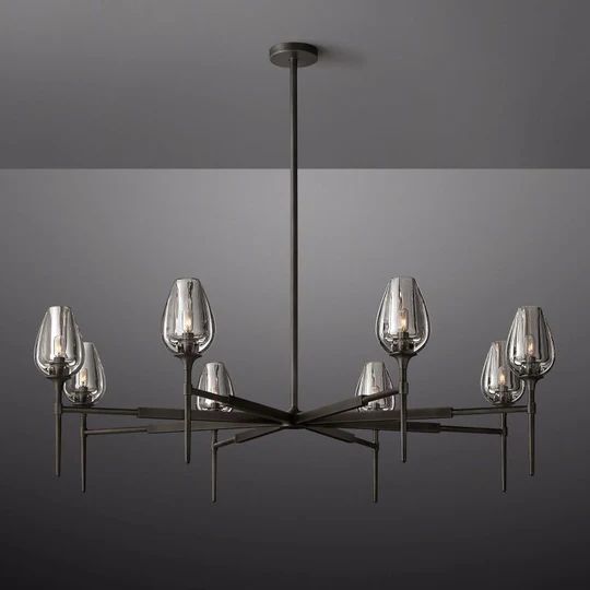 Tulip Series Glass Chandelier