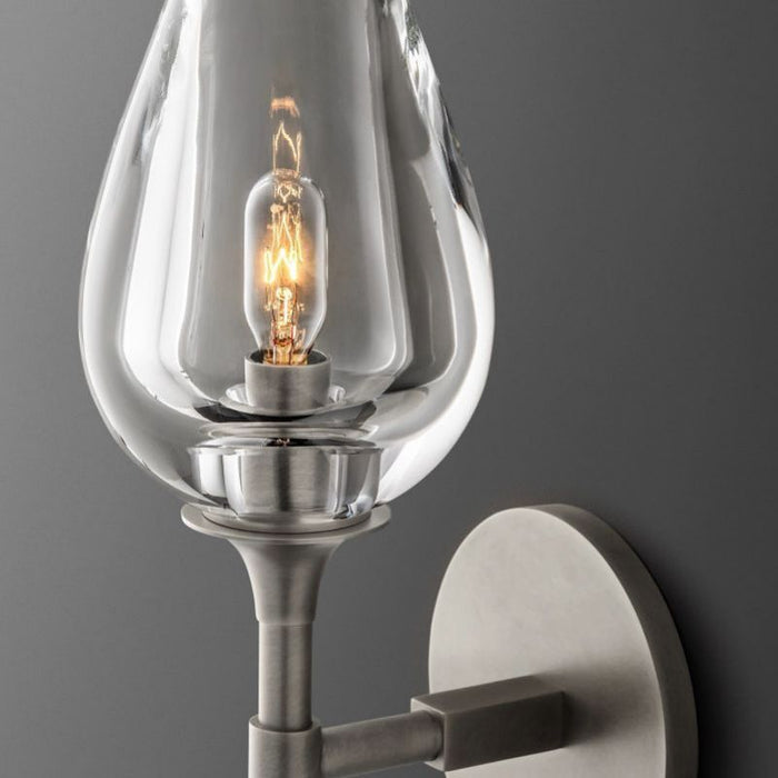 Tulip Glass Single Sconce