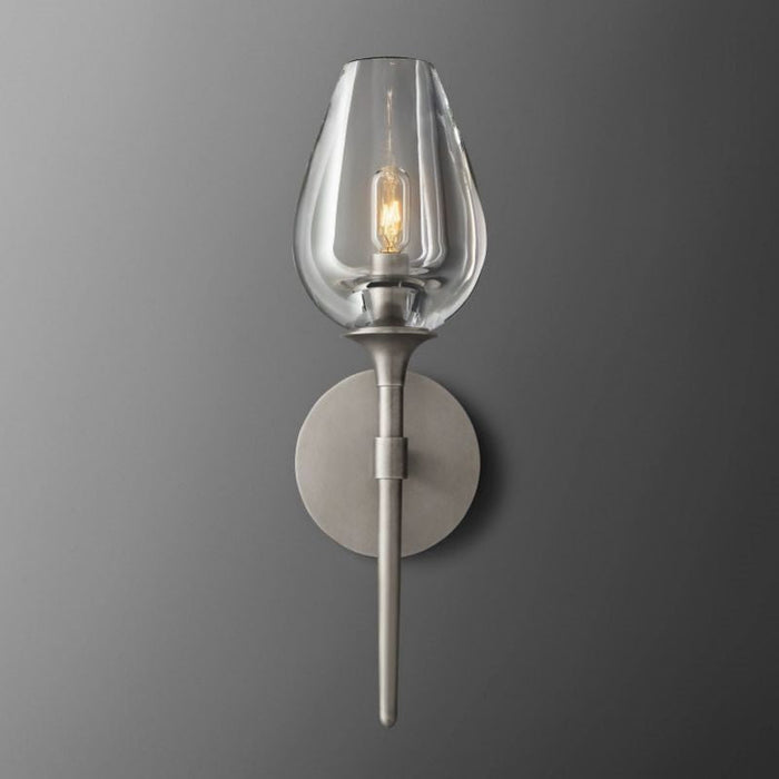 Tulip Glass Single Sconce