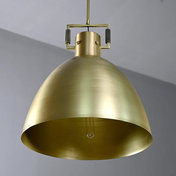 Mirani Brass Cloche Pendant  10″ 14″ 18″