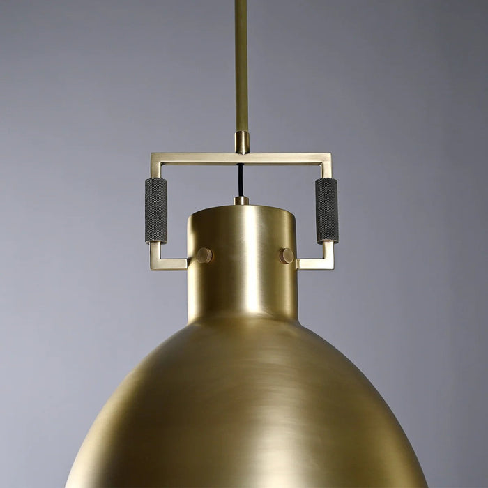 Mirani Brass Cloche Pendant  10″ 14″ 18″