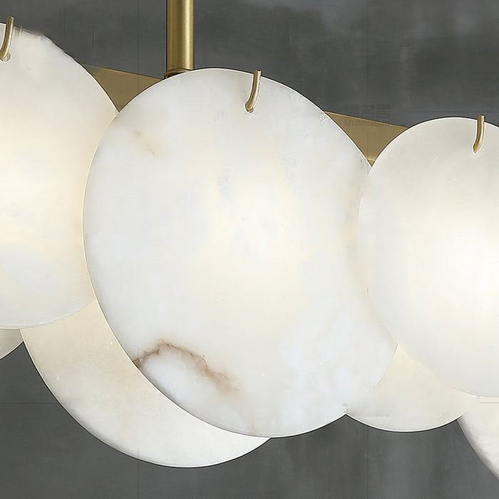 Modernity Alabaster Linear Chandelier