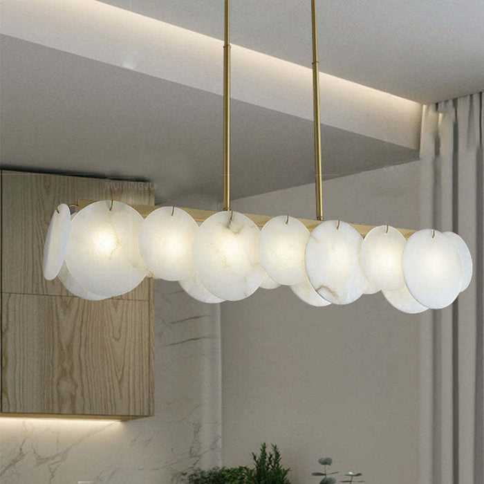 Modernity Alabaster Linear Chandelier