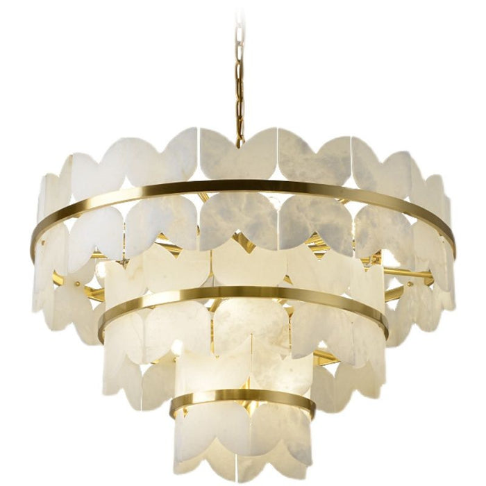 Patanga Alabaster Chandelier Light