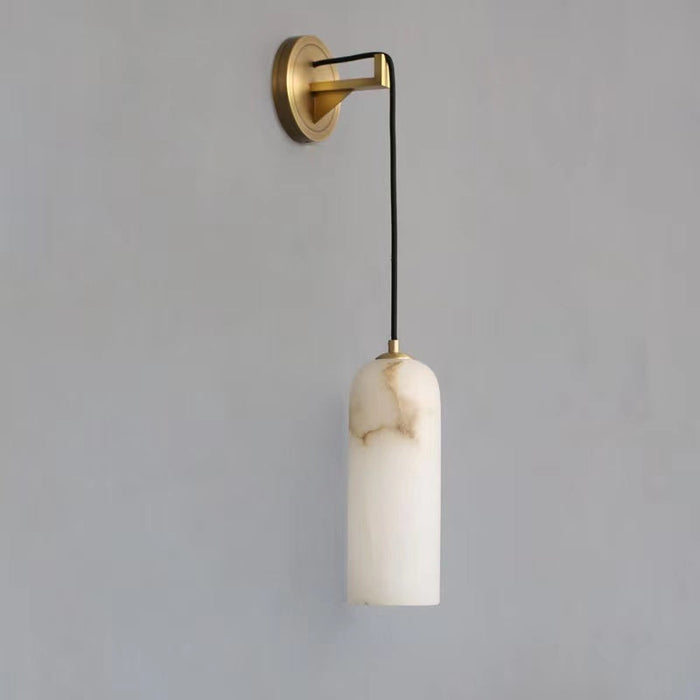 Petra Modern Alabaster Wall Sconce