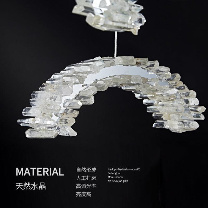 Primary Staircase Crystal Chandelier