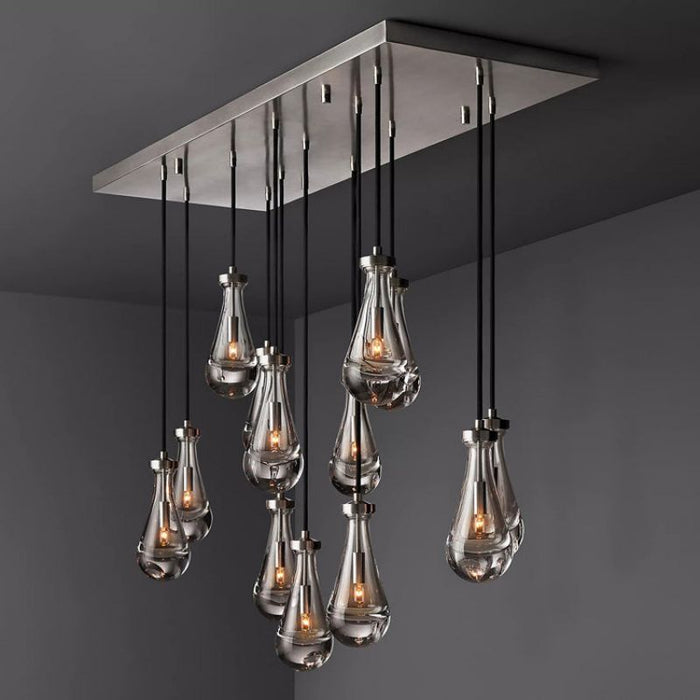 Raindrop Rectangle Chandelier