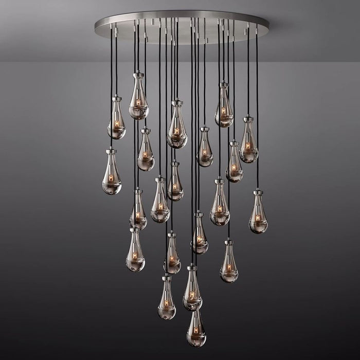 Raindrop Round Chandelier