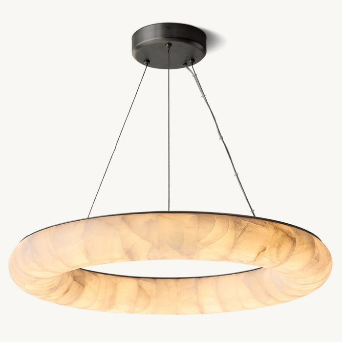 Rivage Lisse Round Chandelier 31″