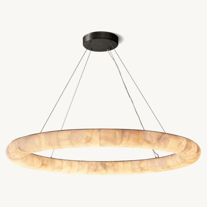 Rivage Lisse Round Chandelier 61″