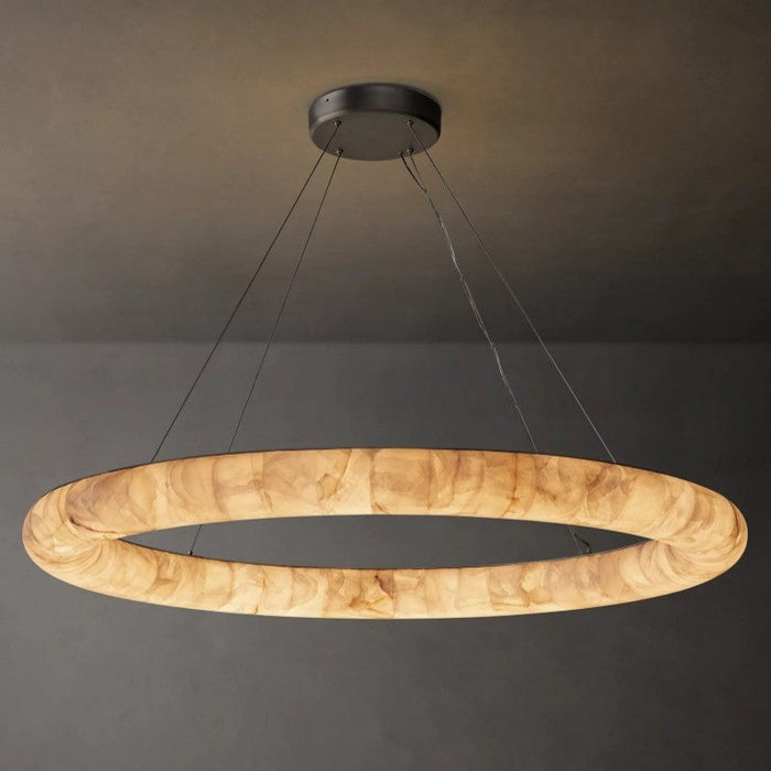 Rivage Lisse Round Chandelier 61″