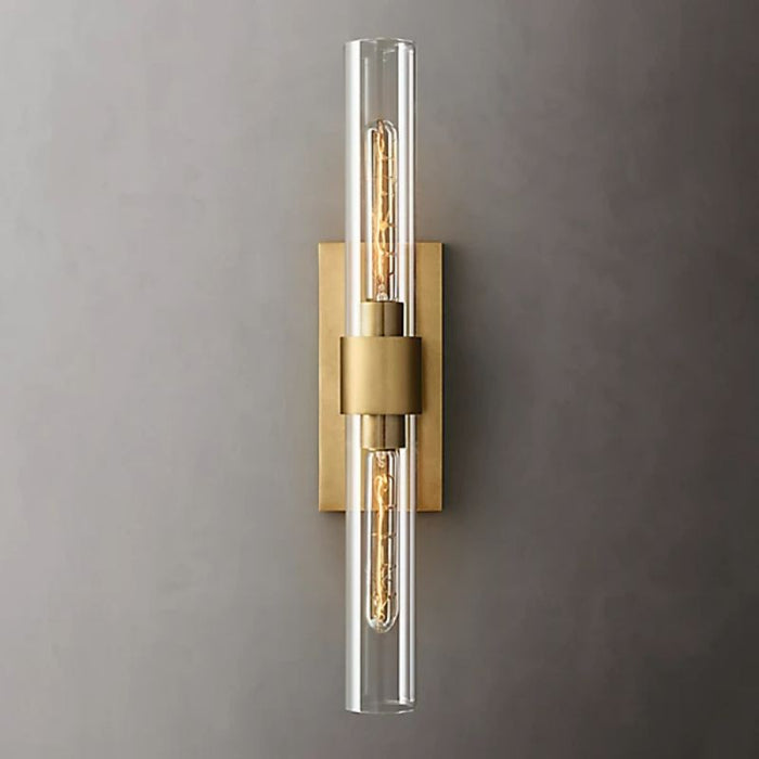 Vella Modern Fashion Glass Linear Sconce 23"H