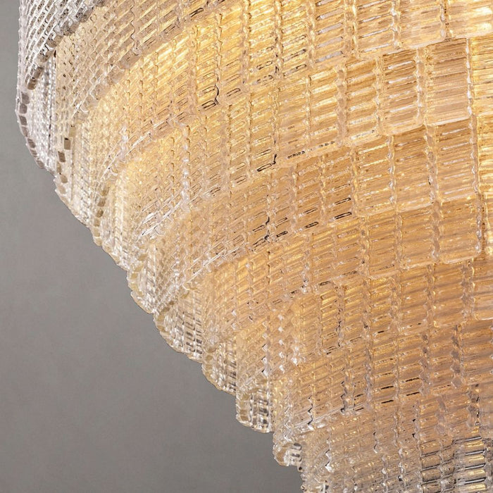 Maisty Glass Round Chandelier