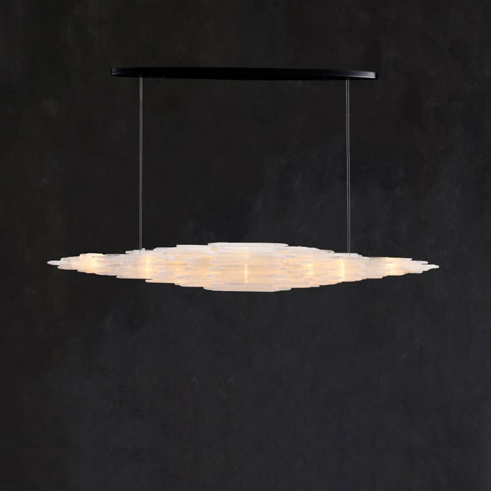 Selenite Natural Linear Chandelier