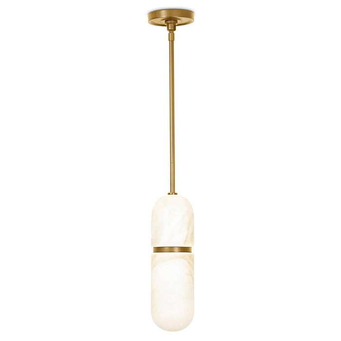 Salon Alabaster Pendant Light