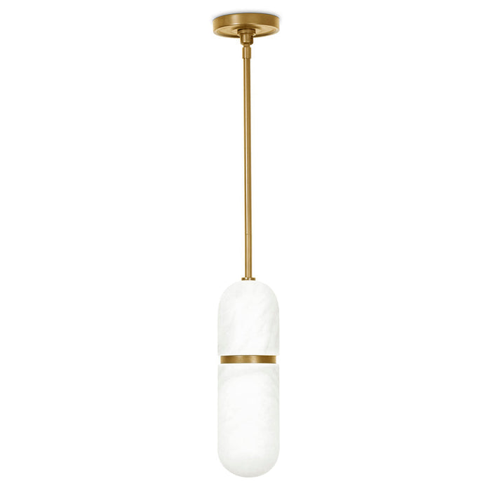 Salon Alabaster Pendant Light