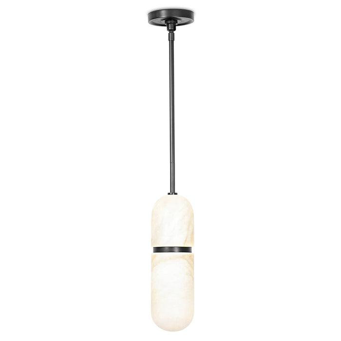 Salon Alabaster Pendant Light