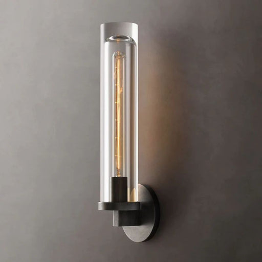 Sava Round Tube Bathroom Sconce
