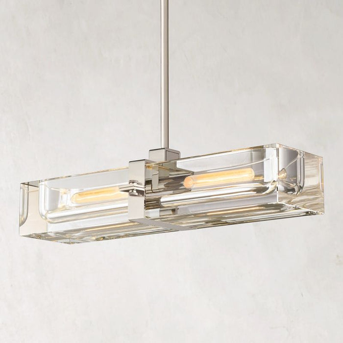 Sava Linear Dining Room Chandelier 24"