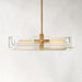 Sava Linear Dining Room Chandelier 24"