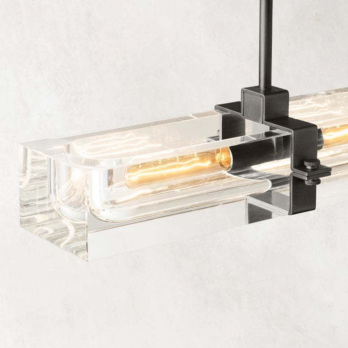 Sava Linear Dining Room Chandelier 24"