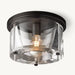 Sava Round Flushmount