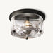 Sava Round Flushmount