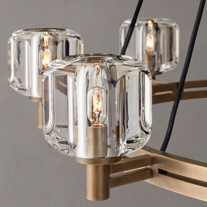 Pindy Crystal Round Chandelier