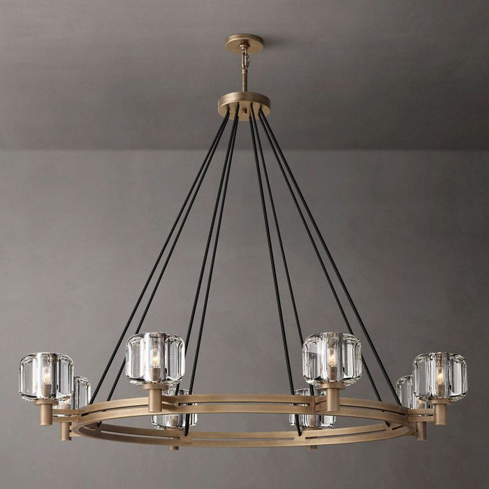 Pindy Crystal Round Chandelier