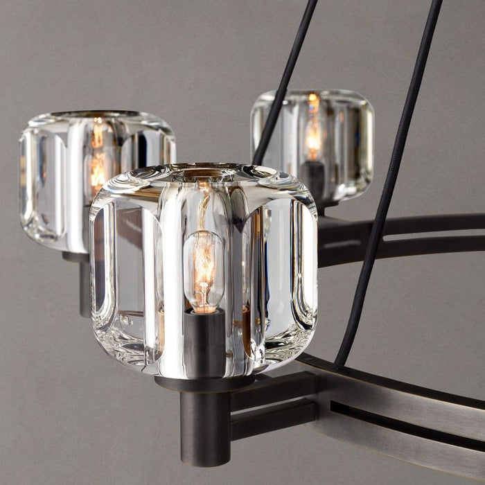 Pindy Crystal Round Chandelier