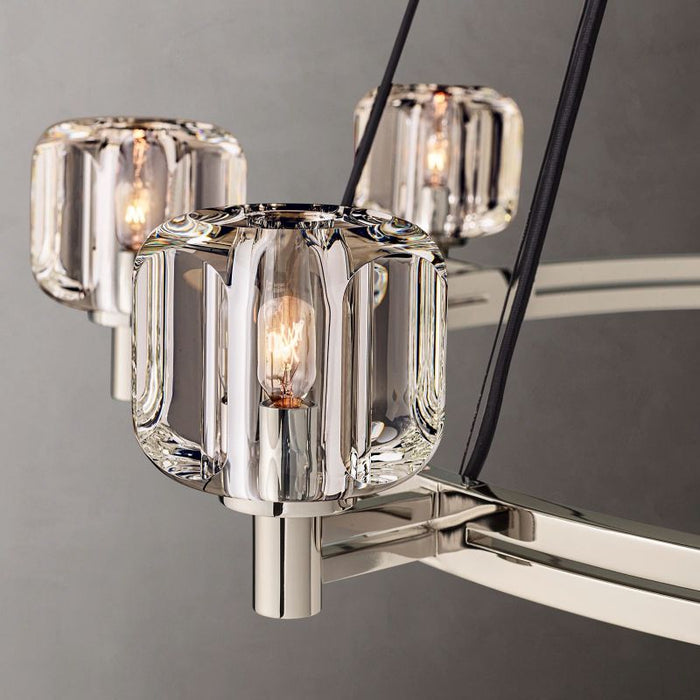 Pindy Crystal Round Chandelier