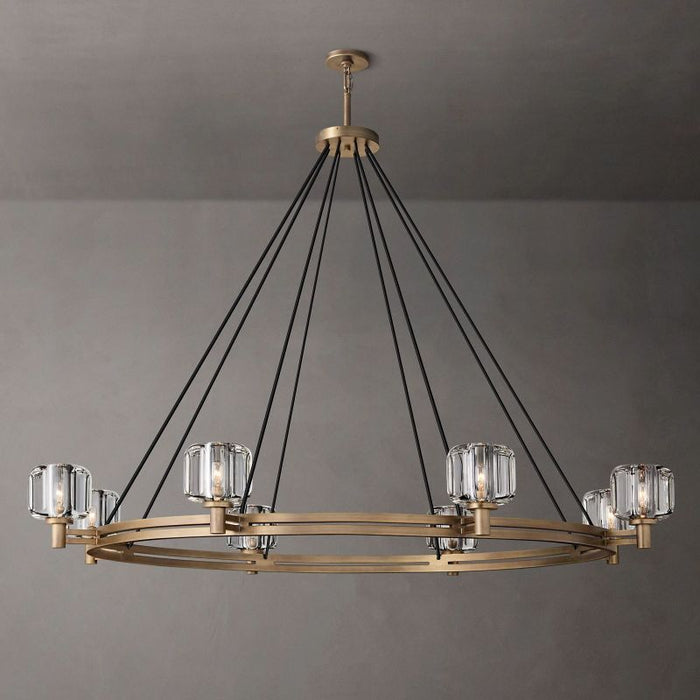 Pindy Crystal Round Chandelier