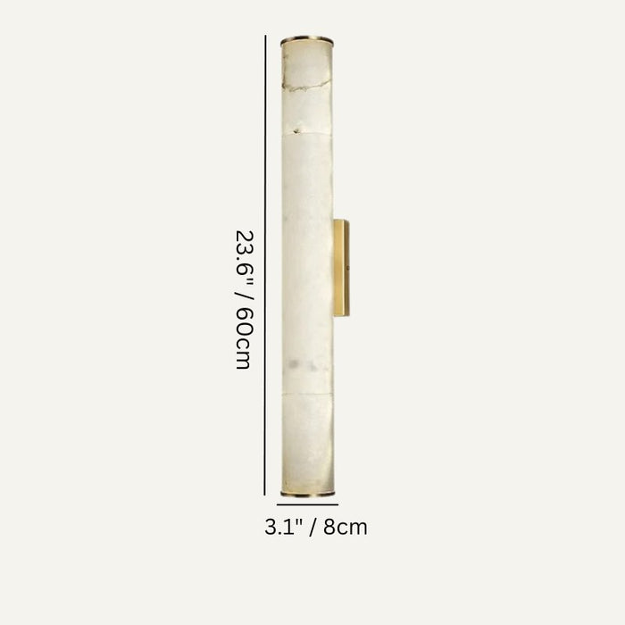 Sylvia Alabaster Wall Sconce