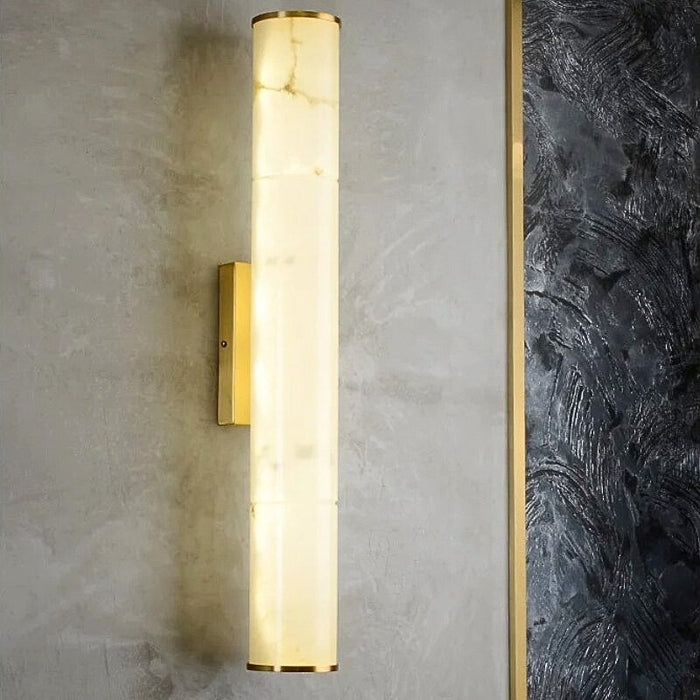 Sylvia Alabaster Wall Sconce