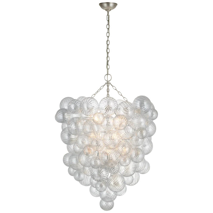 Talian Glass  Entry Chandelier 36"