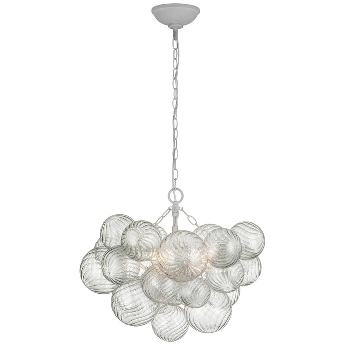 Talian Glass  Round Chandelier 24"