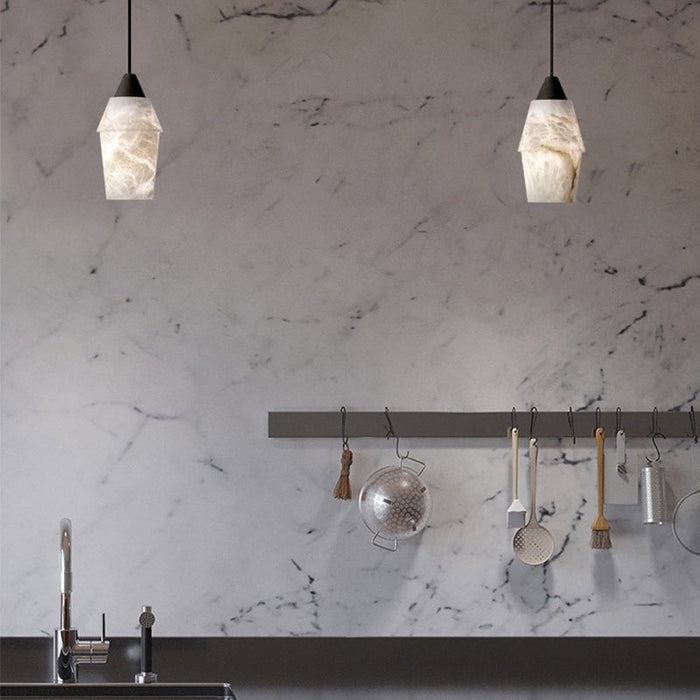 Viviana Alabaster Pendant Light