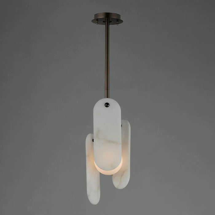 Studio M Alabaster Megalith Single Pendant