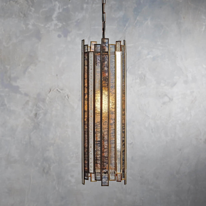 Artistic Glass Lailar Pendant Light