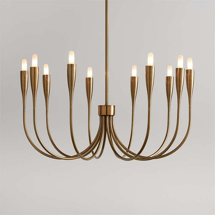 Curve Candelabra Chandelier